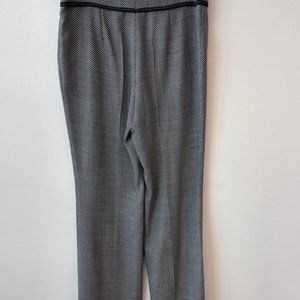 Escada 46EUR Wool Black/White Circle Print Dress P